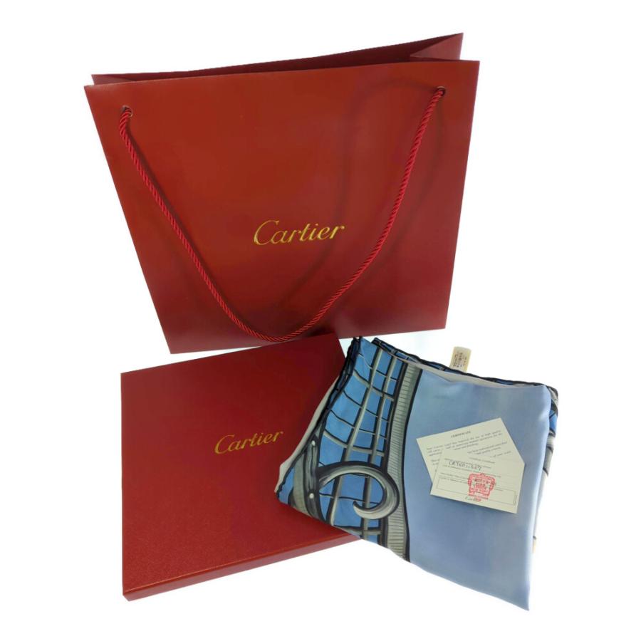 Cartier カルティエ パンテール シルク アニマルプリント