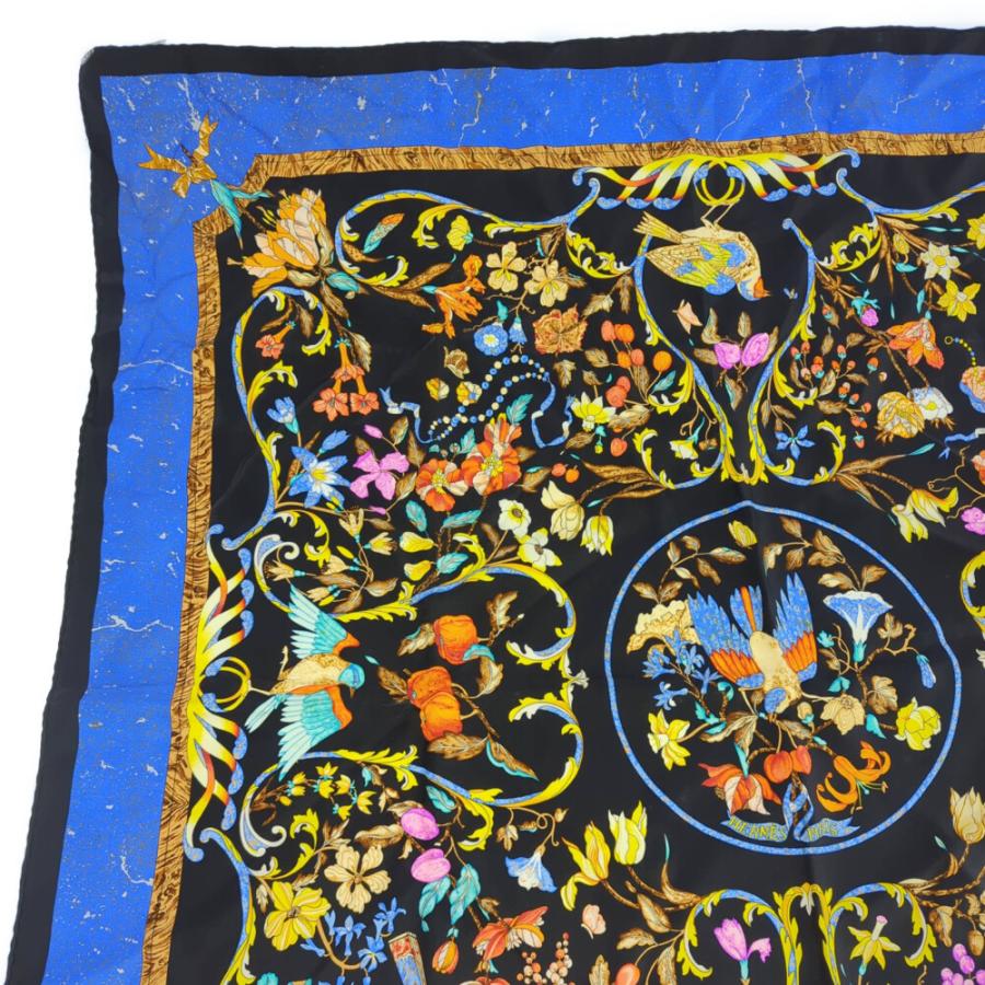 HERMES（エルメス） カレ90・PIERRES d ORIENT et d OCCIDENT・花柄
