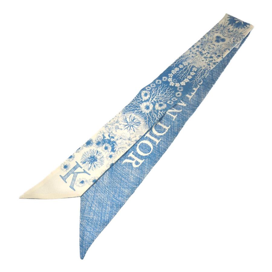 超美品。 CHRISTIAN Dior ロコ入りスカーフ Christian Dior クリスチャンディオール ミッツア・シルク