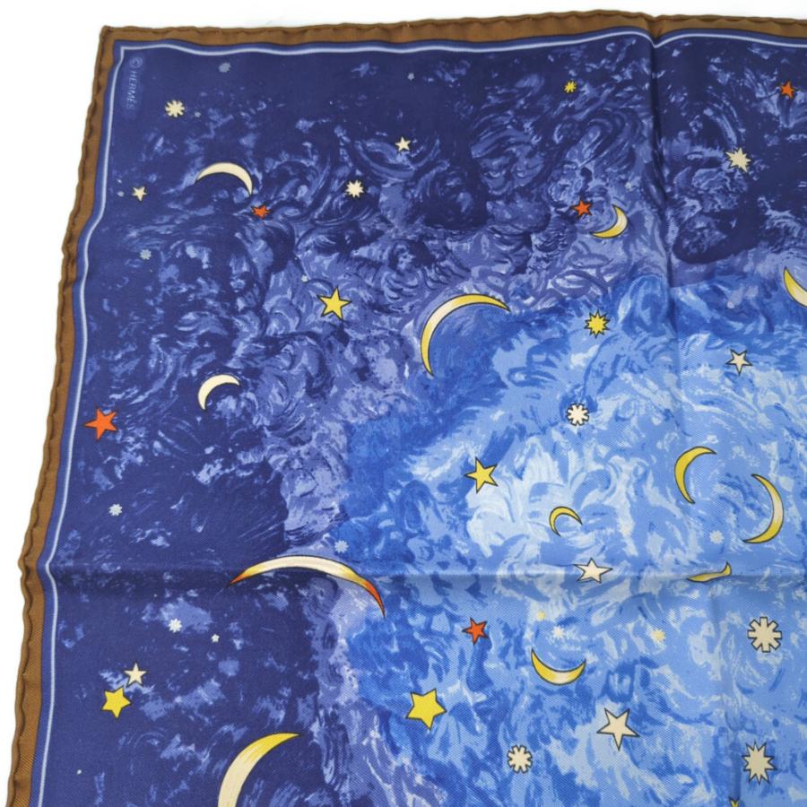 HERMES（エルメス） カレ40・l'Annee des Etoiles 星の時代 シルク