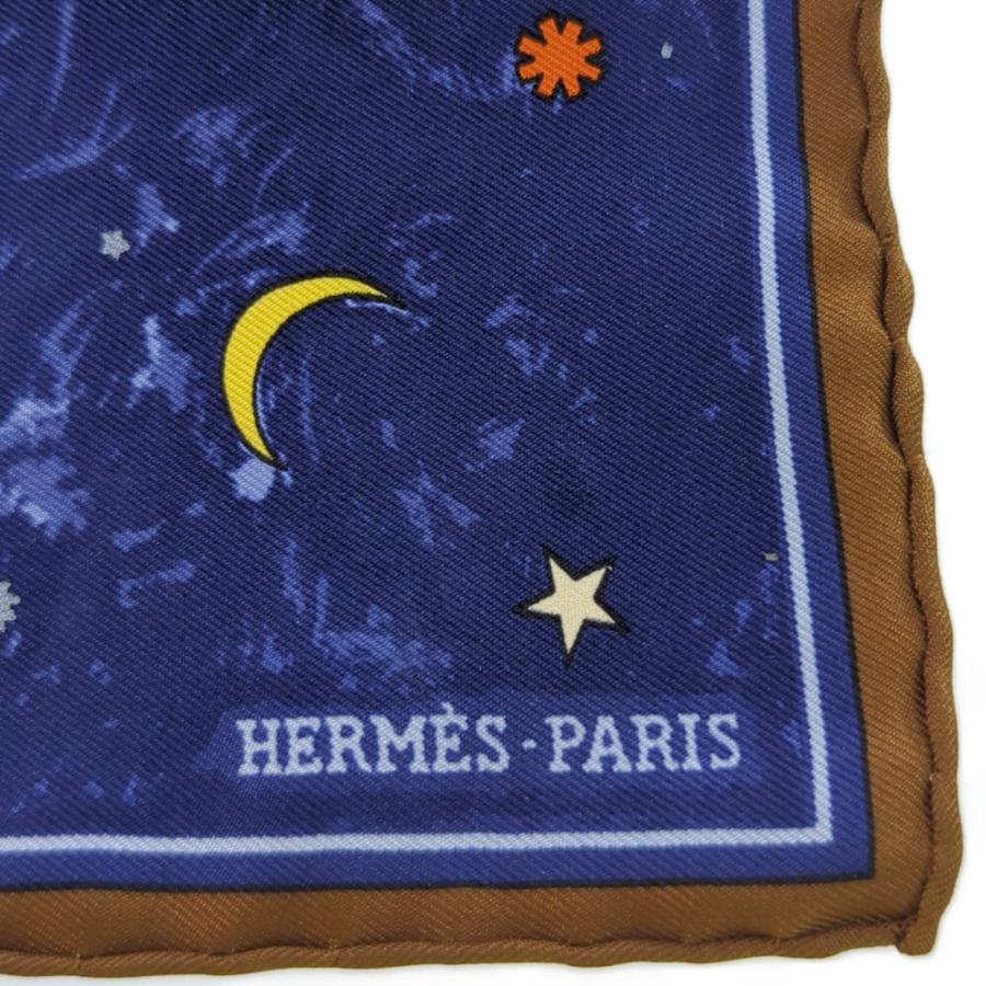 HERMES（エルメス） カレ40・l'Annee des Etoiles 星の時代 シルク