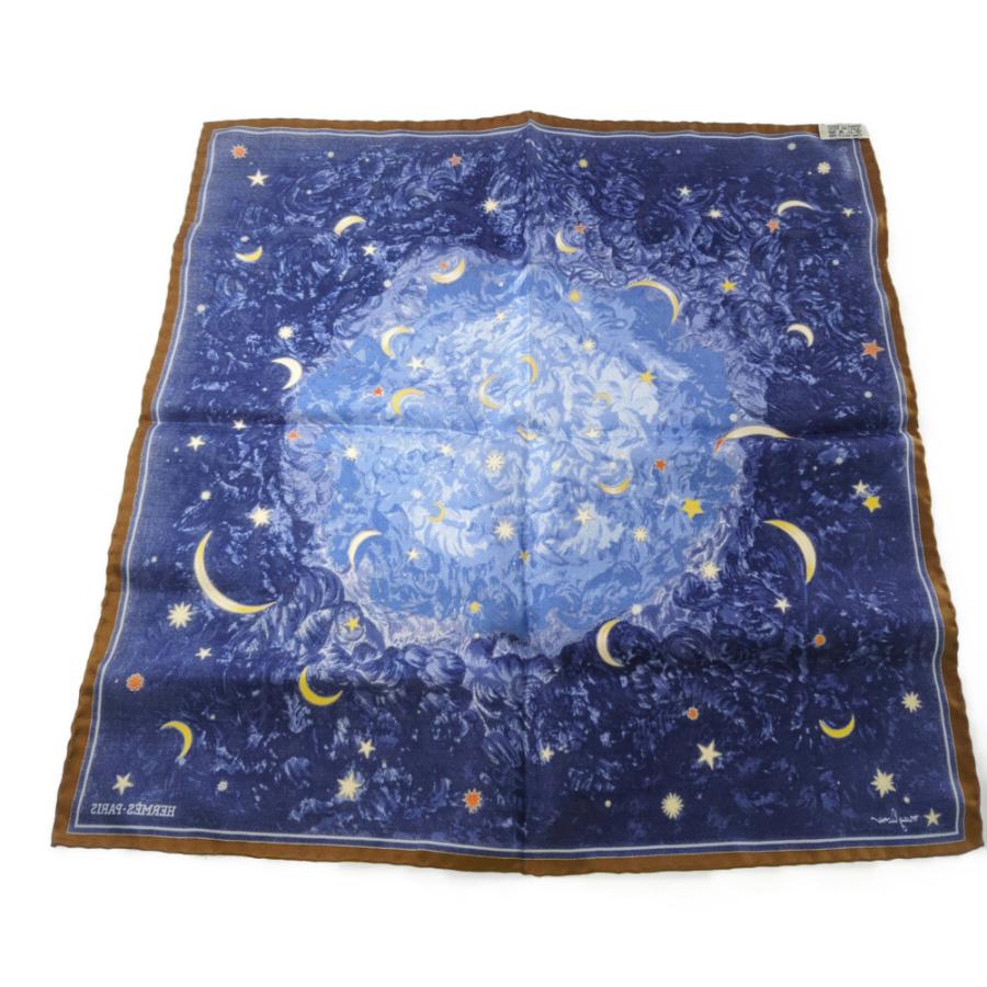 HERMES（エルメス） カレ40・l'Annee des Etoiles 星の時代 シルク