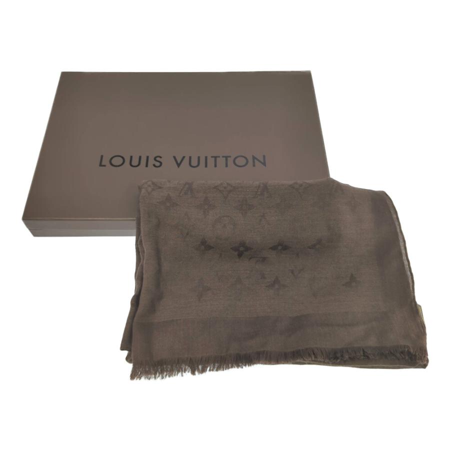 LOUIS VUITTON ルイヴィトン ショールモノグラム・カシミア ウール
