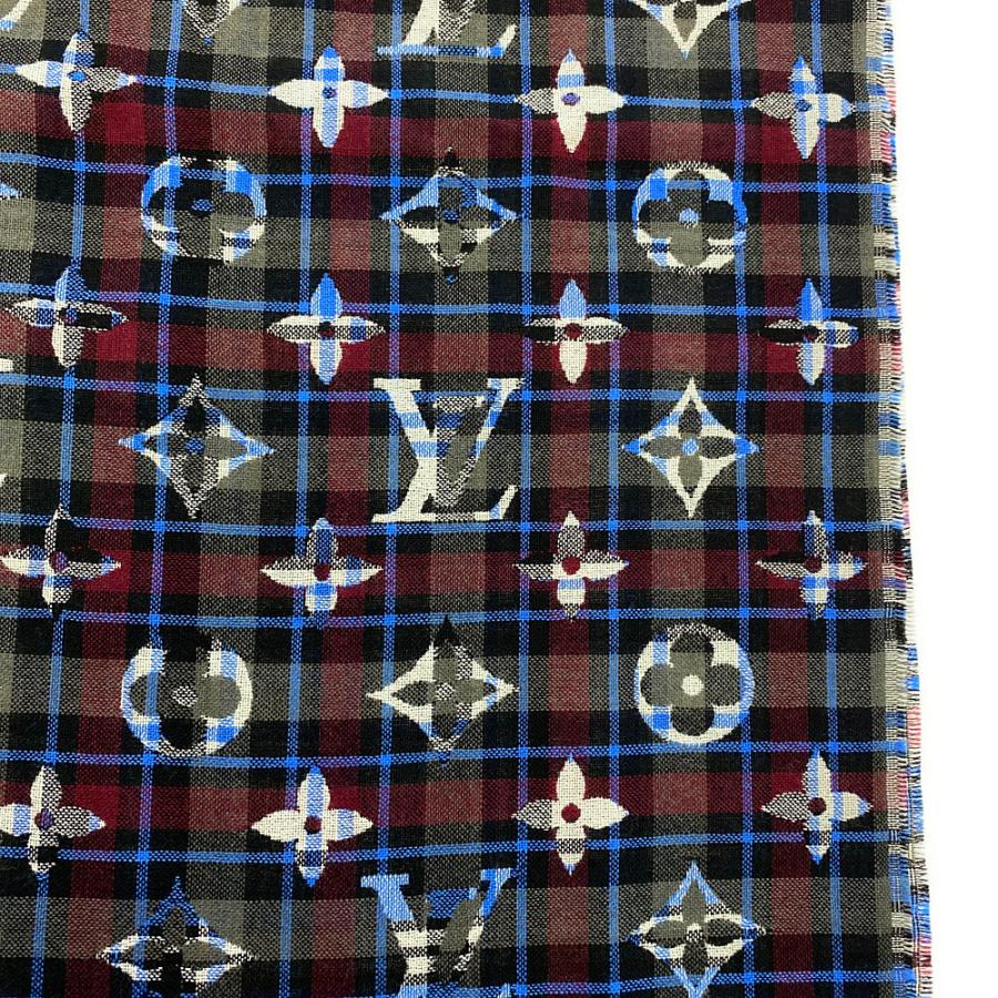 ルイヴィトン エトールモノグラム タータンチェック・ストールネック