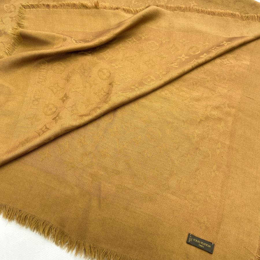 ルイヴィトン ショールモノグラム・ブラウン ショール ストールネック
