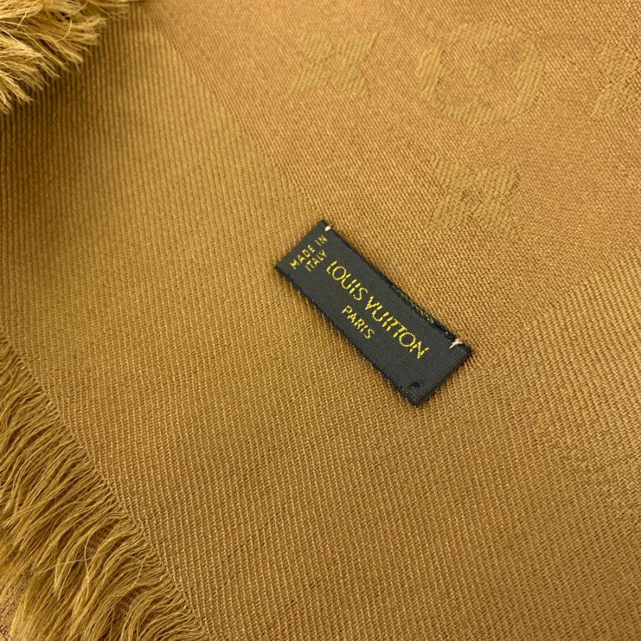 ルイヴィトン ショールモノグラム・ブラウン ショール ストールネック