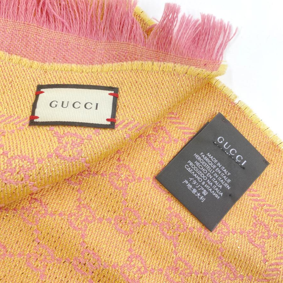 GUCCI GG マフラー フリンジ付き GUCCI グッチ GGグリッターフリンジ ストール マフラーネック