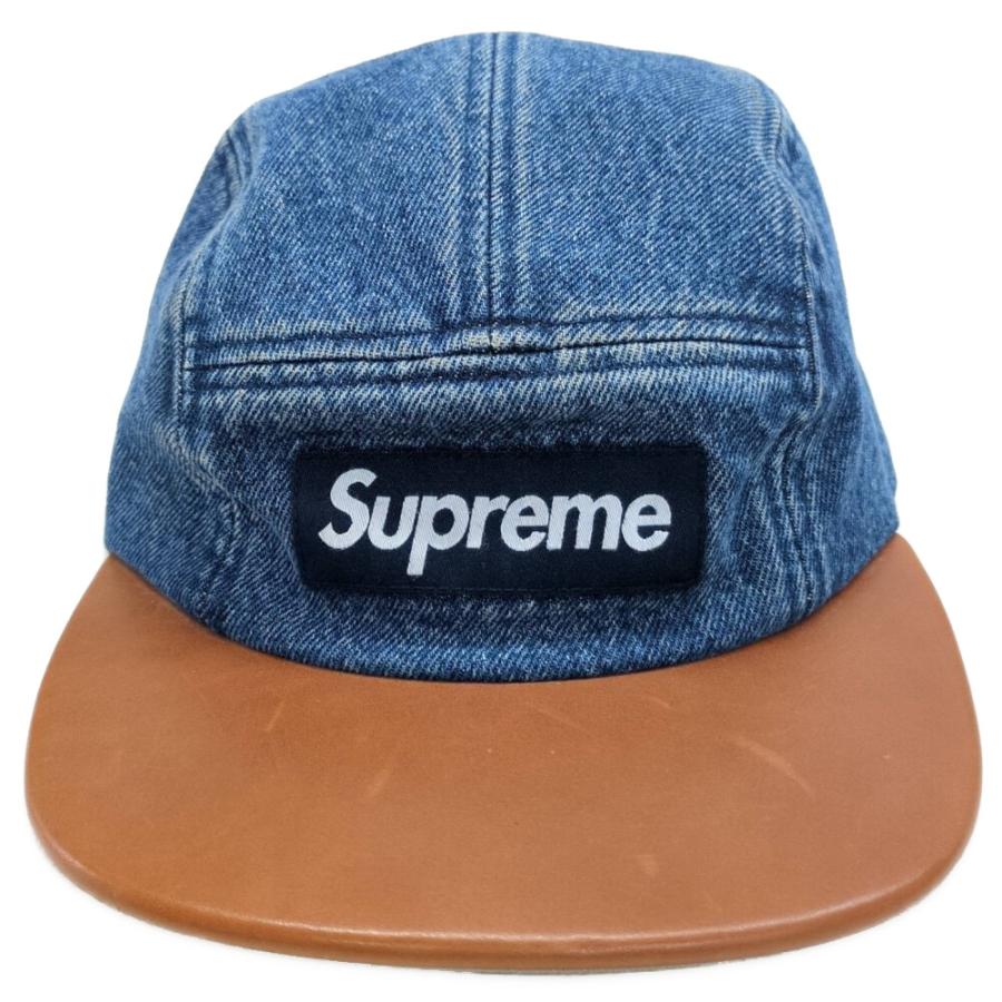 Supreme（シュプリーム） デニムレザー ベースボールキャップ（BB