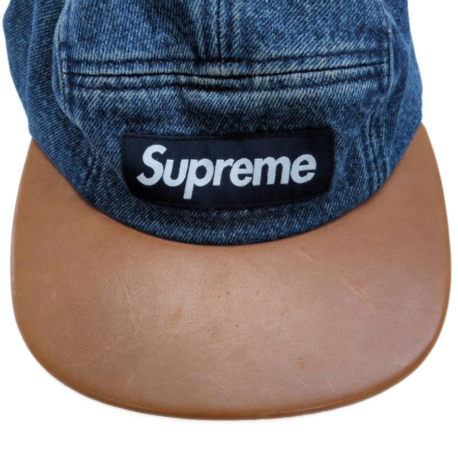 Supreme（シュプリーム） デニムレザー ベースボールキャップ（BB