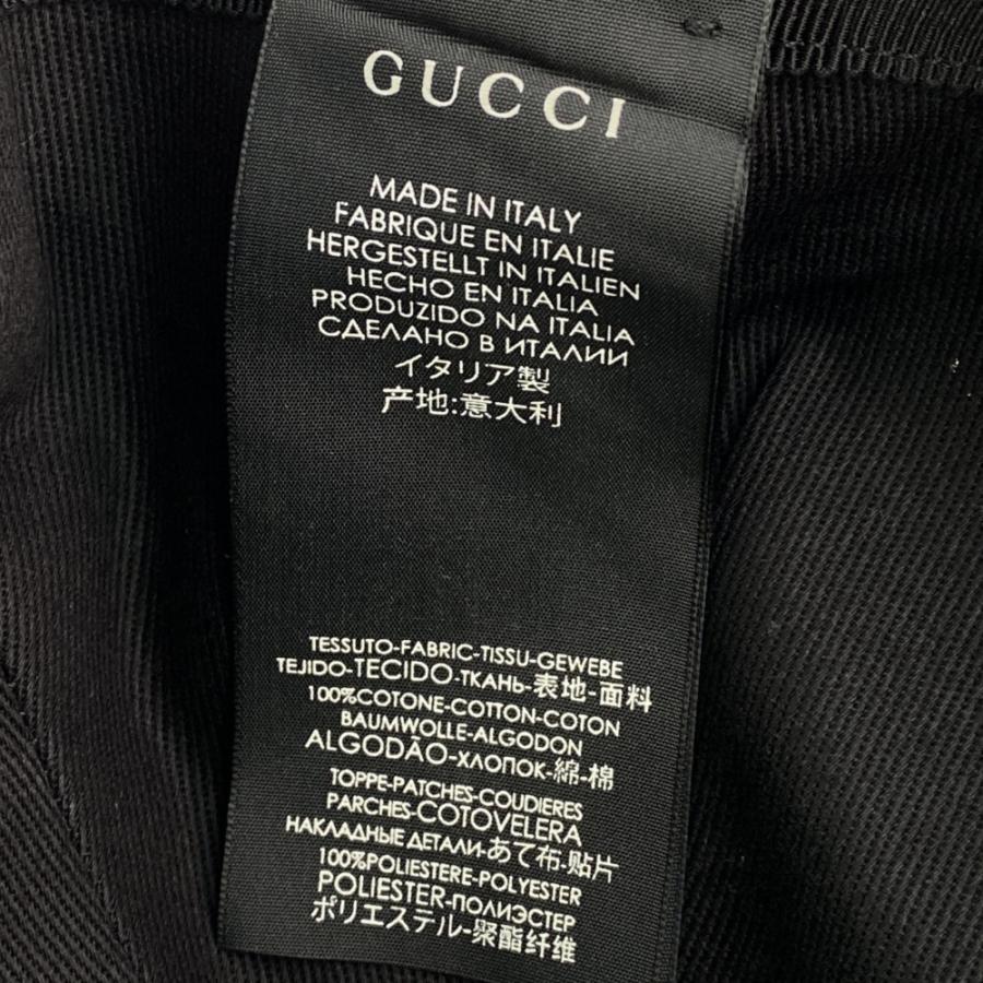 GUCCI グッチ Love Parade ベースボールキャップ帽子/ブラック/GUCCI