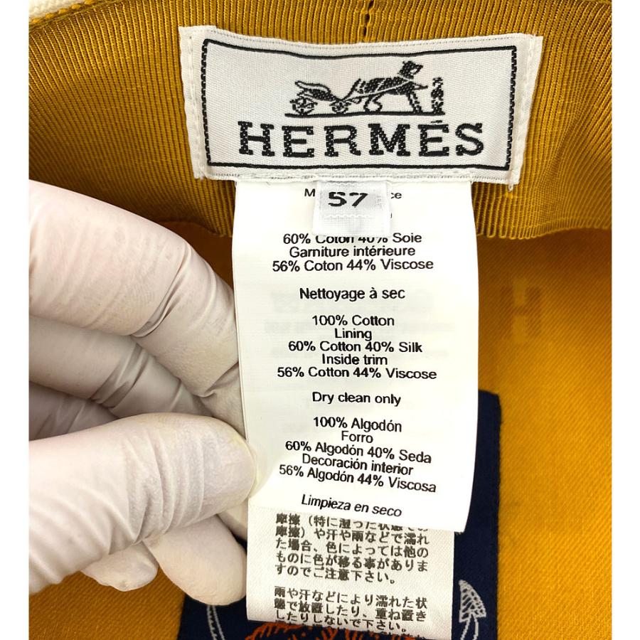 HERMES（エルメス） ヴォーバン コットンキャンバス キャスケット