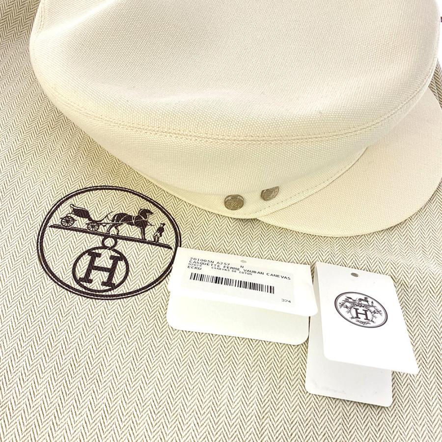 HERMES（エルメス） ヴォーバン コットンキャンバス キャスケット