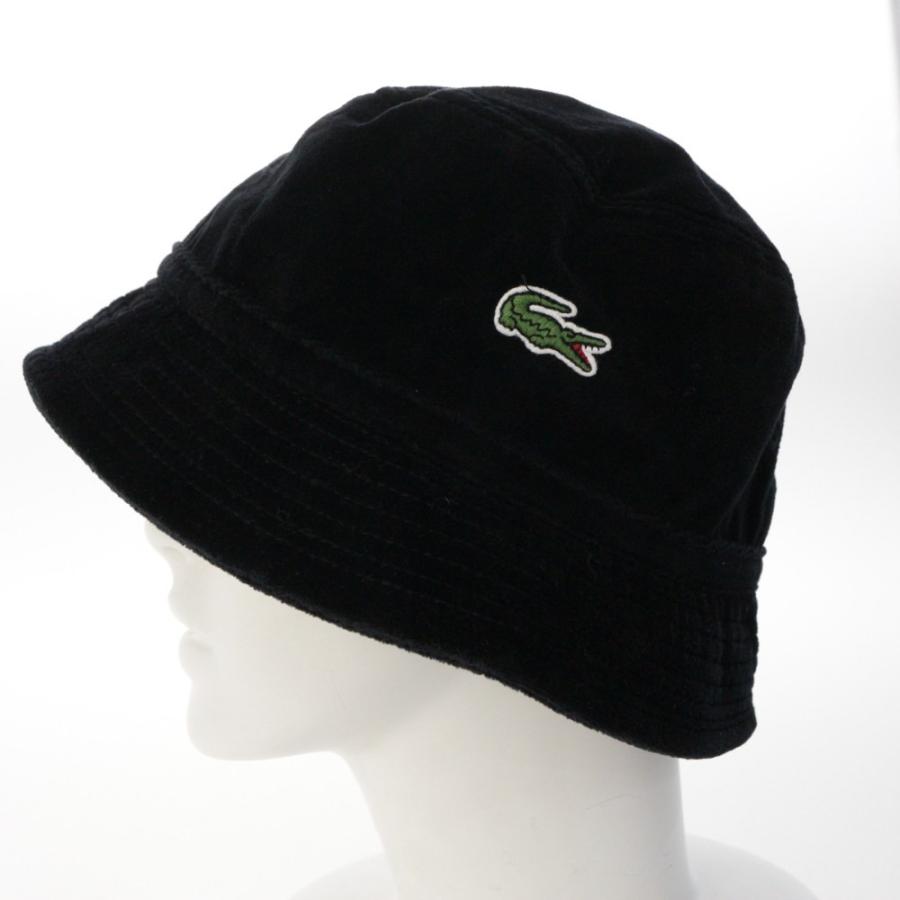 LACOSTE × SUPREME バケットハット ブラック LACOSTE × SUPREME バケットハット ブラック