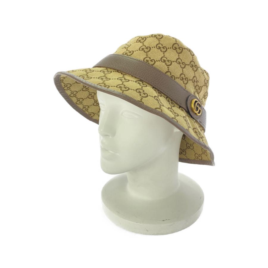 GUCCI グッチ GGキャンバス・フェドラハット帽子/576587