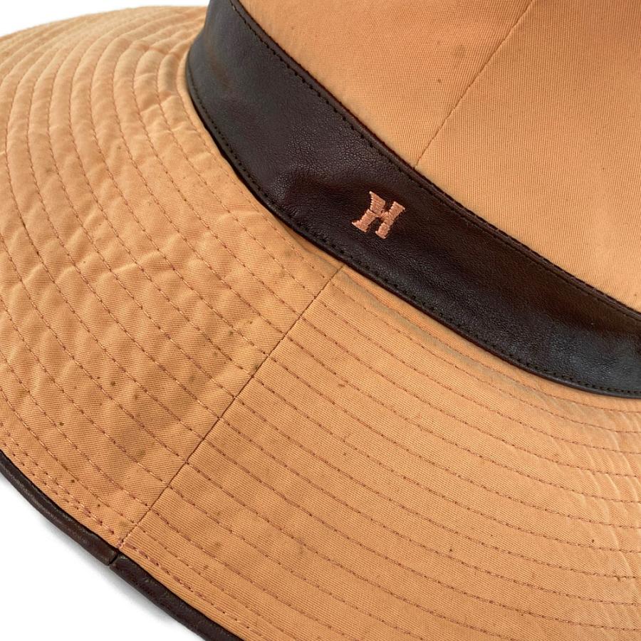 HERMES エルメス ハット HERMES(エルメス) MOTSCH Double Brim Bucket Hat 2重 ツバ