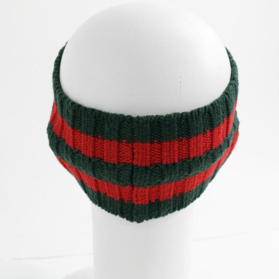 GUCCI（グッチ） 17AW 美品・グッチ ウェブライン ヘアバンド帽子
