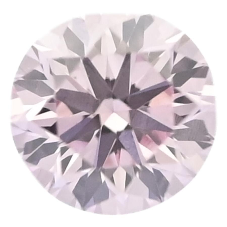 0.113ct ファンシーライトパープリッシュピンク ピンクダイヤモンド 