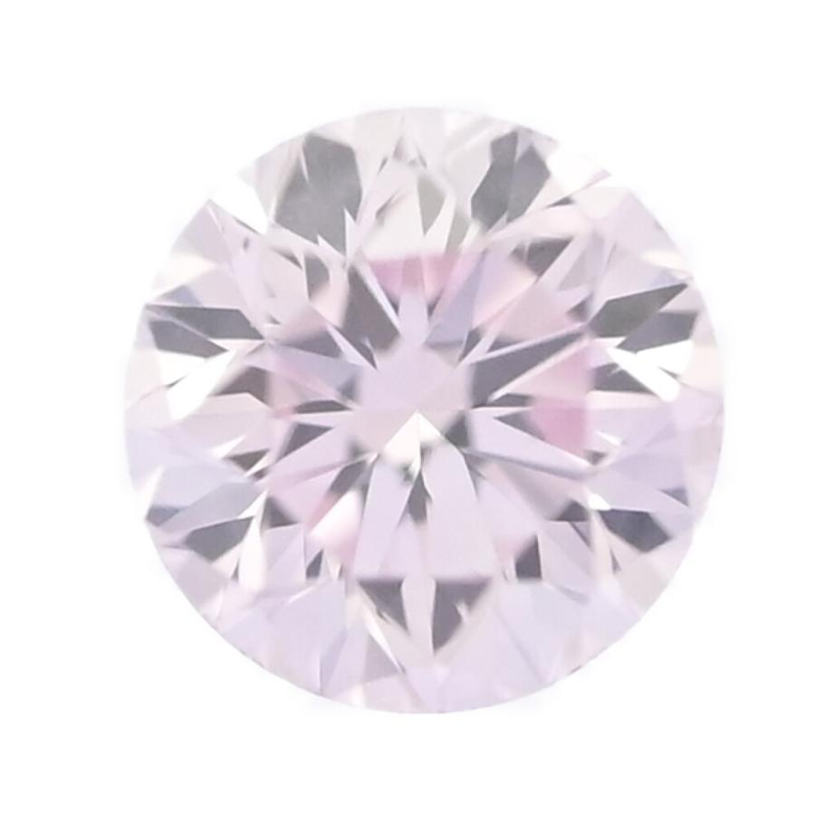 0.072ct ファンシーライトパープリッシュピンク ピンクダイヤモンド 
