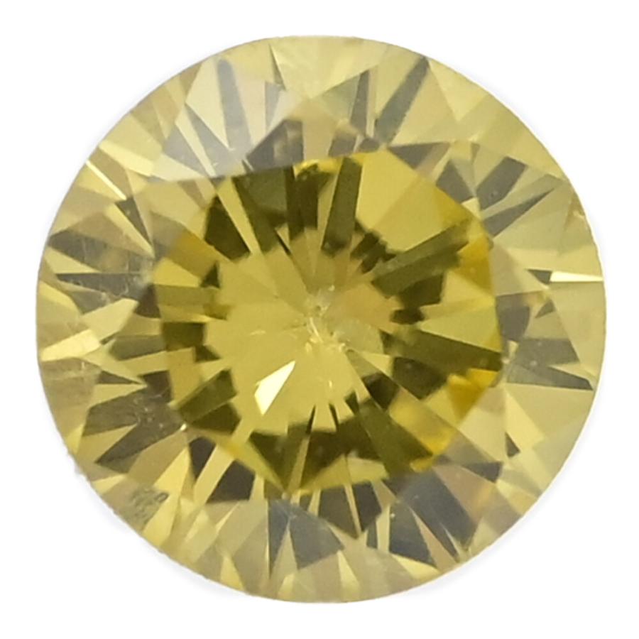 美品 0.288ct イエローダイヤモンド カラーダイヤモンド