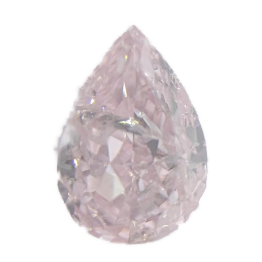 0.148ct Fancy Pink ペアシェイプ ダイヤモンドルース Diamond ピンク 