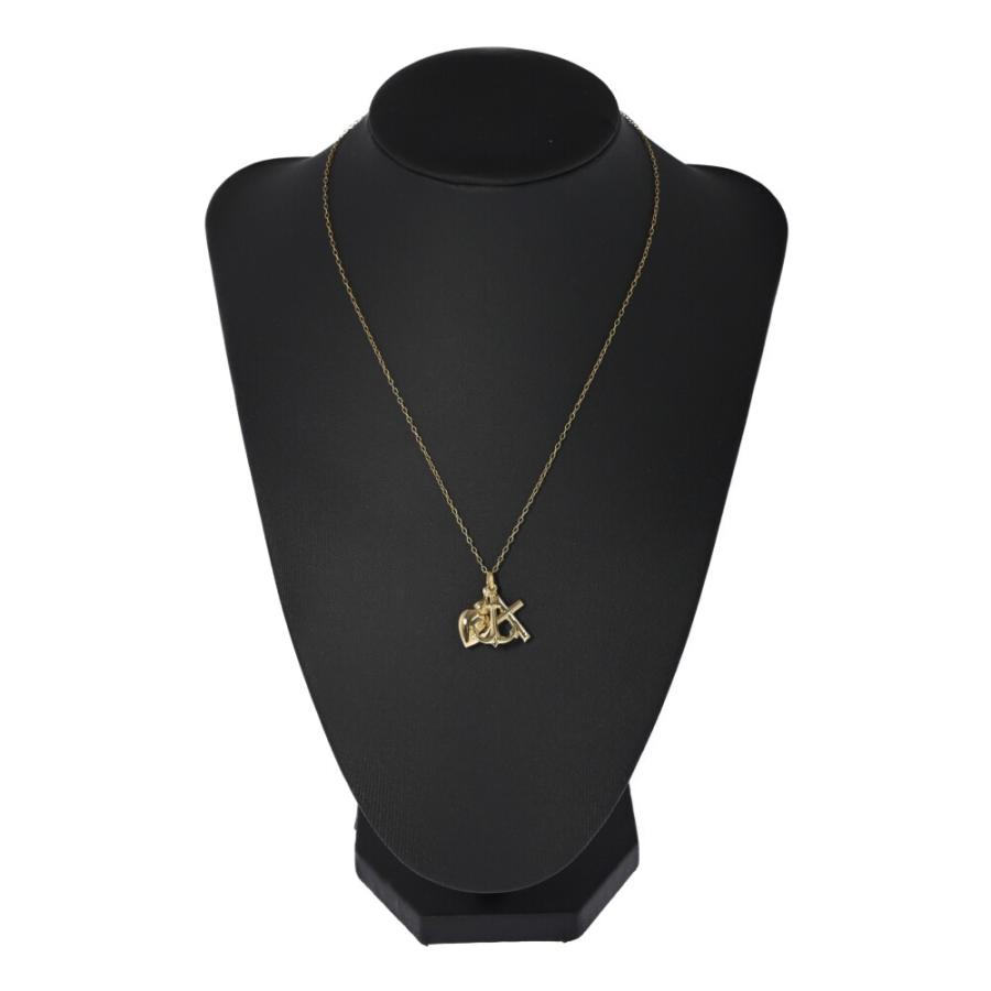 クロスチャーム ウノアエレ UNOAERRE（ウノアエレ） Italy製 ハート クロス 錨モチーフ チャーム