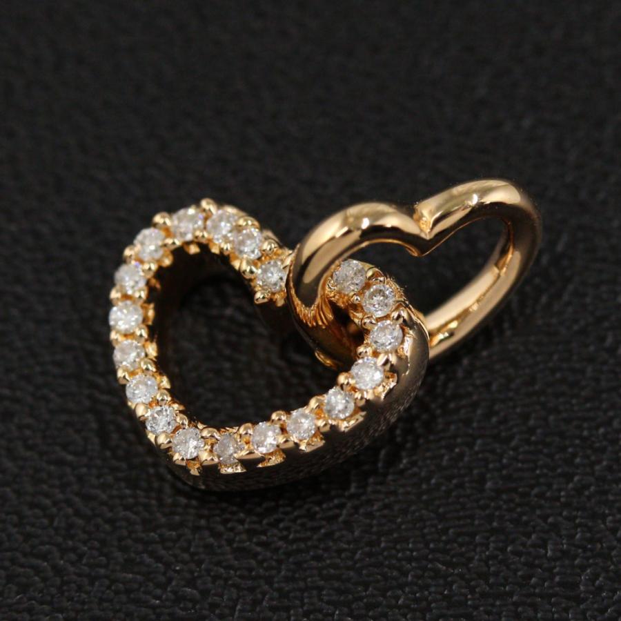 Folli Follie フォリフォリ ハート 21Pダイヤモンドペンダント