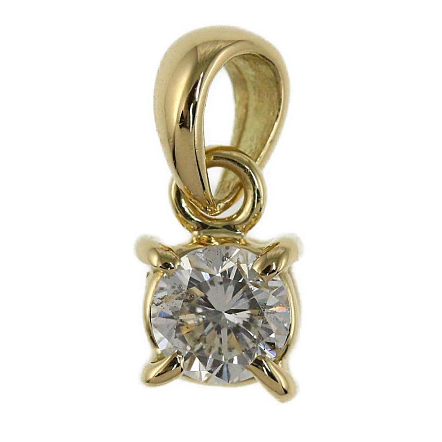 0.224ct 1粒ダイヤモンドペンダントトップ ネックレス ヘッド 天然 