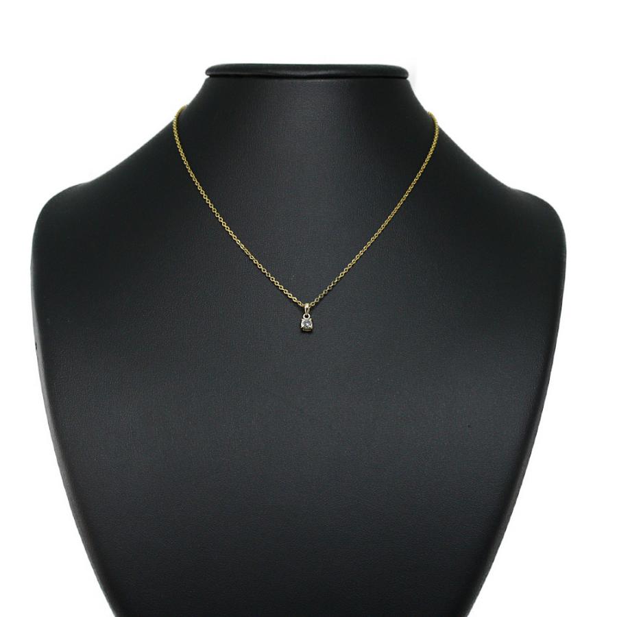 0.224ct 1粒ダイヤモンドペンダントトップ ネックレス ヘッド 天然 