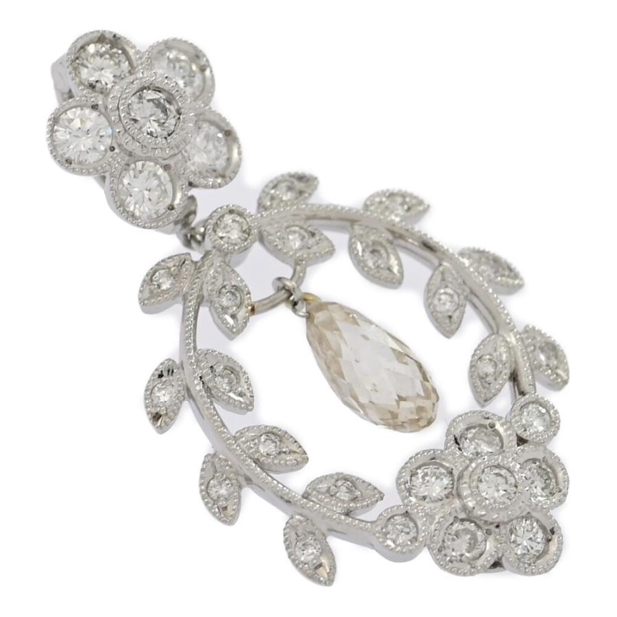 0.58ct/FD:0.76ct/ダンシングストーン・フラワーモチーフ