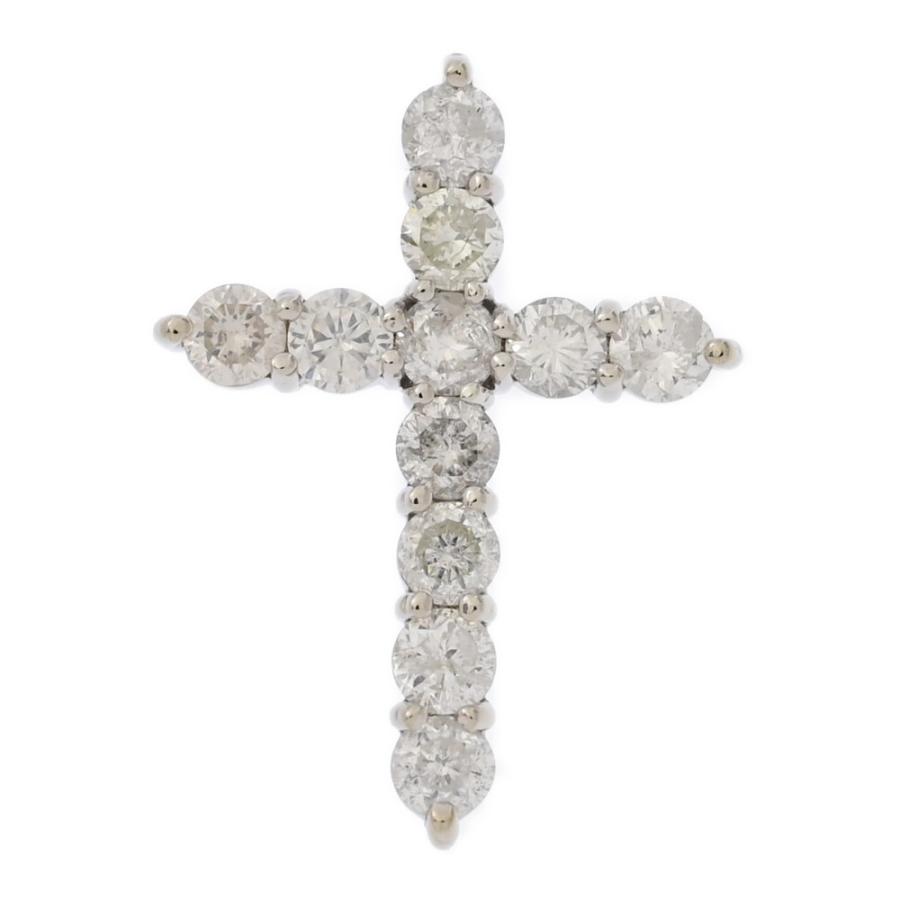 K18WG クロストップ　1g K18WG クロストップ 1g K18WG(ホワイトゴールド) INRI クロス