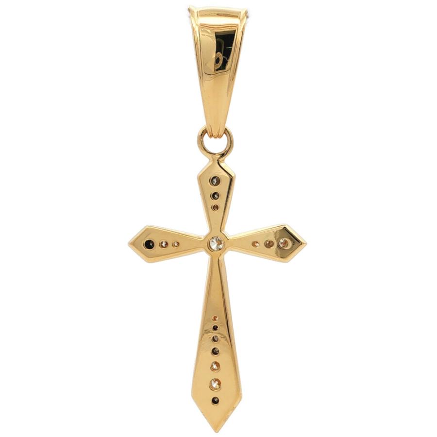 0.35ct GINZA TANAKA 銀座田中 クロスモチーフ ダイヤモンドペンダント 