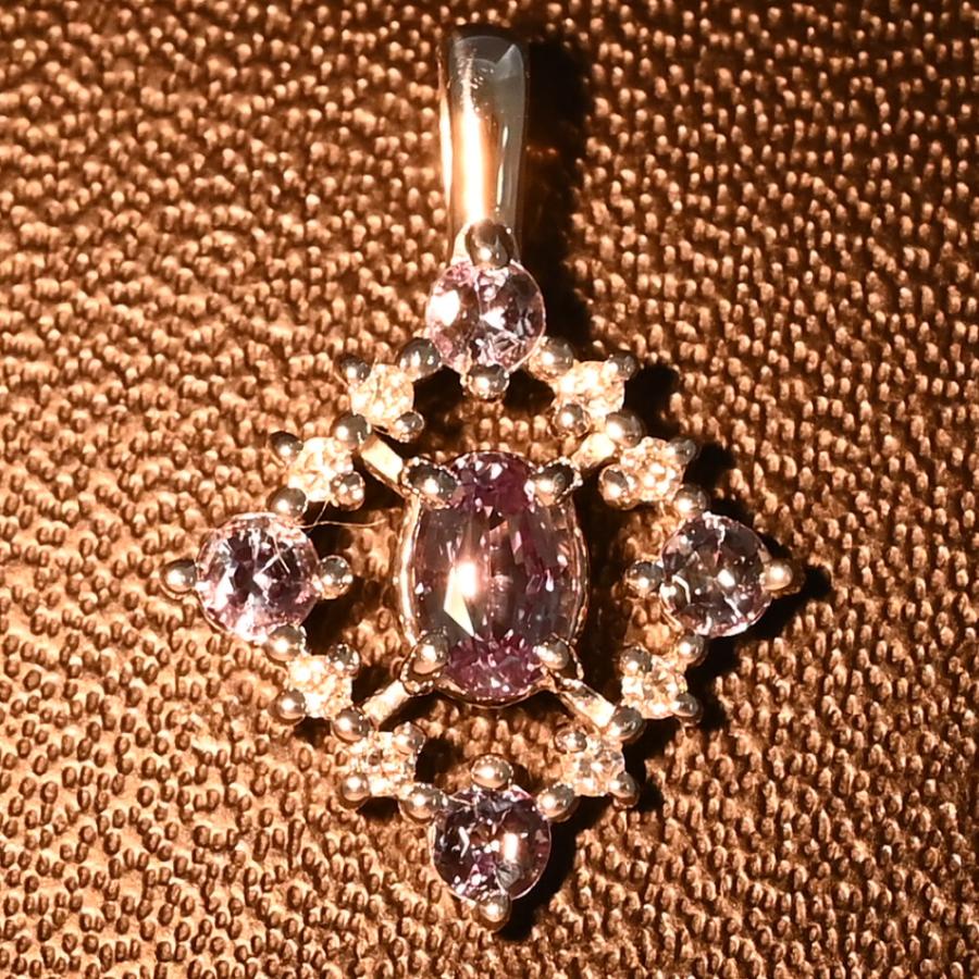 0.38ct/FD:0.03ct/1P・アレキサンドライト・ダイヤモンド ペンダント
