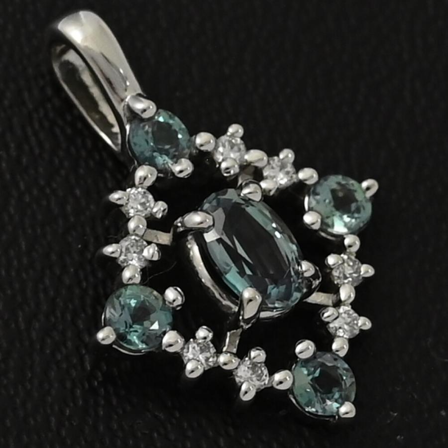 0.38ct/FD:0.03ct/1P・アレキサンドライト・ダイヤモンド ペンダント