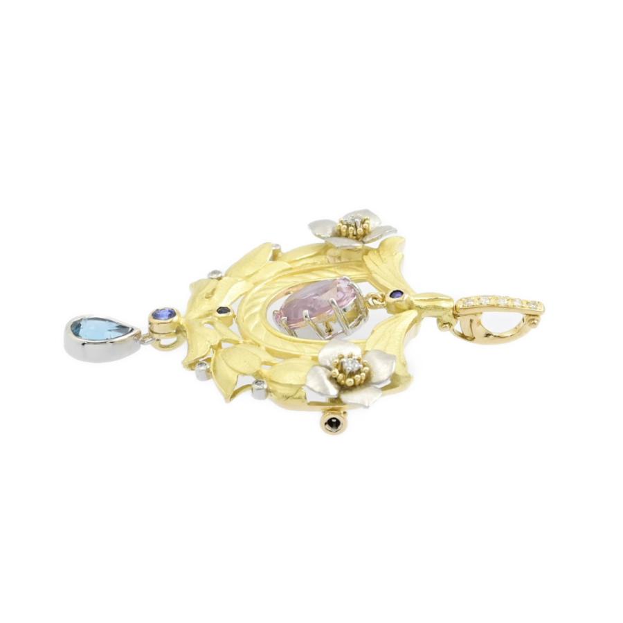 アズタイム(石川暢子) マルチストーン（クンツァイト、トルマリン