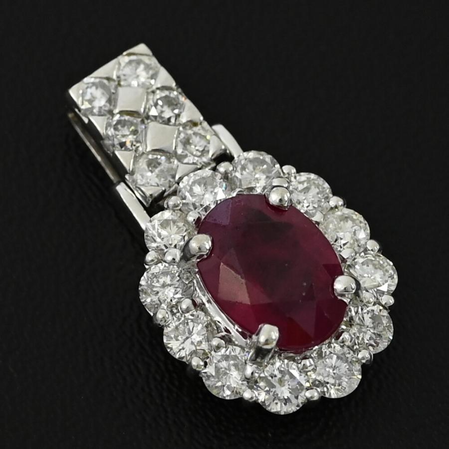 専用 Pt900 ルビー・ダイヤモンド ペンダントトップ 楽天市場】Pt900 プラチナ ルビー ペンダント ルビー4カラット