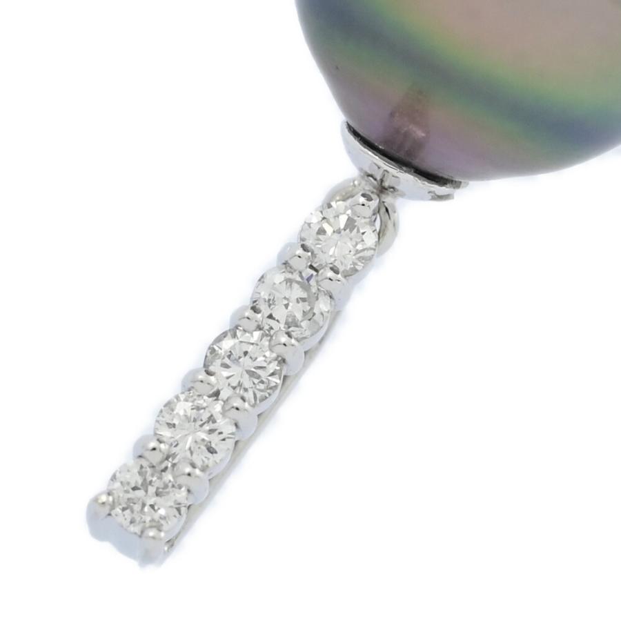 FD:0.16ct/1P・黒蝶真珠/クロチョウ/タヒチパール/パール ダイヤモンド