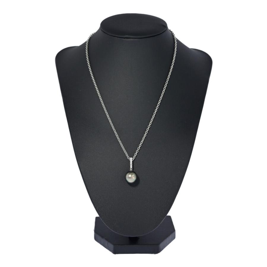 FD:0.16ct/1P・黒蝶真珠/クロチョウ/タヒチパール/パール ダイヤモンド