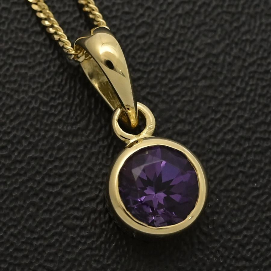 ラスト1点) HStern Jewellers H.スターン シンプルライン アメシスト