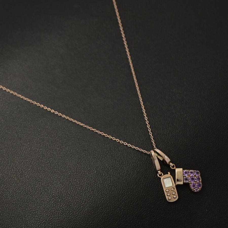 Ponte Vecchio（ポンテヴェキオ） エメ/EME・チャーム アメシスト