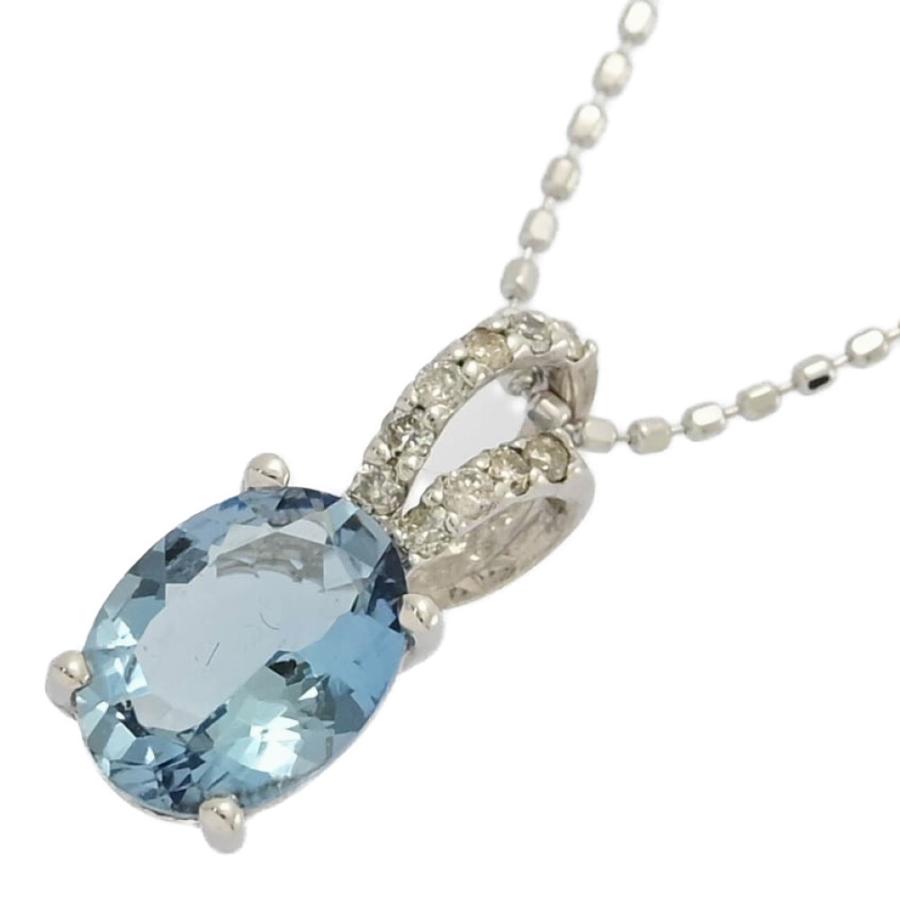 AQ1.00ct/FD:0.05ct/シンプルライン アクアマリン アクワマリン  