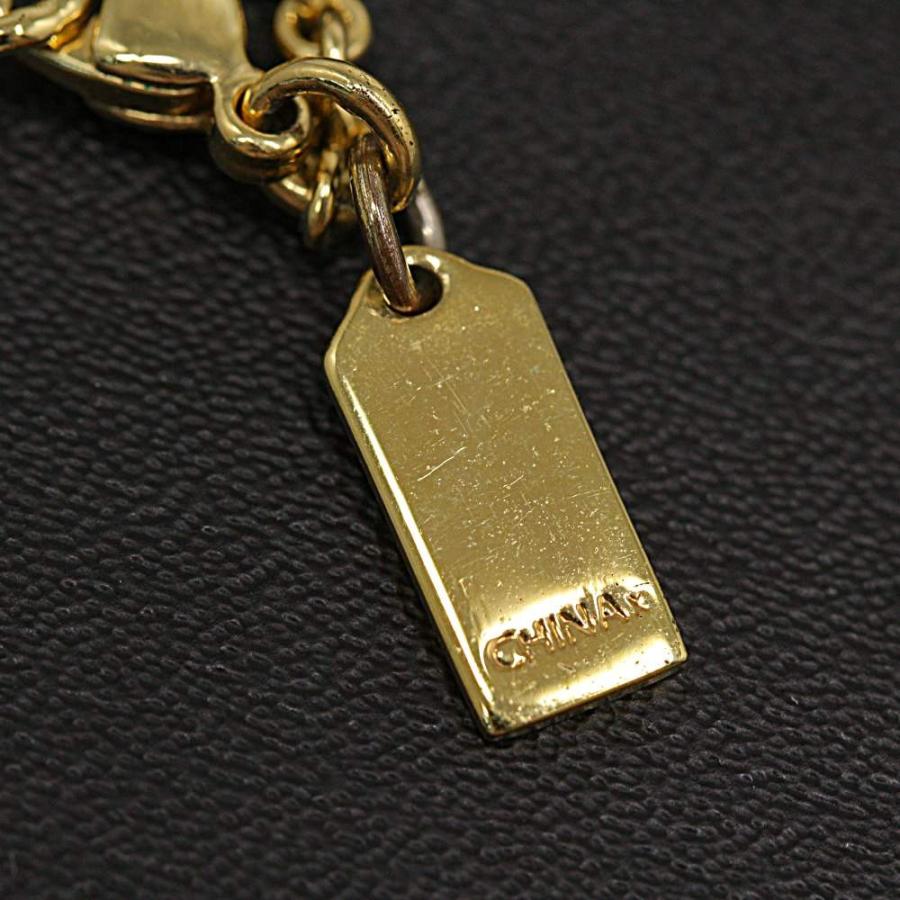 COACH（コーチ） 3連ハート・ラインストーンネックレス・ペンダント 
