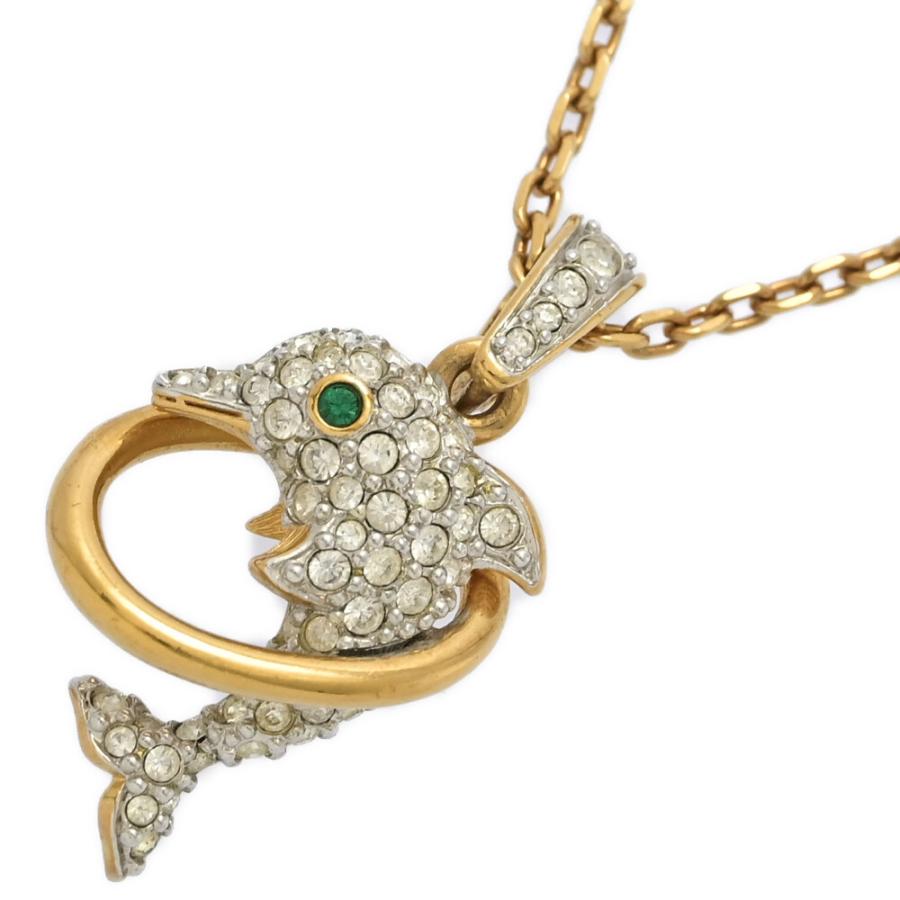 SWAROVSKI（スワロフスキー） 美品 イルカモチーフ クリスタル