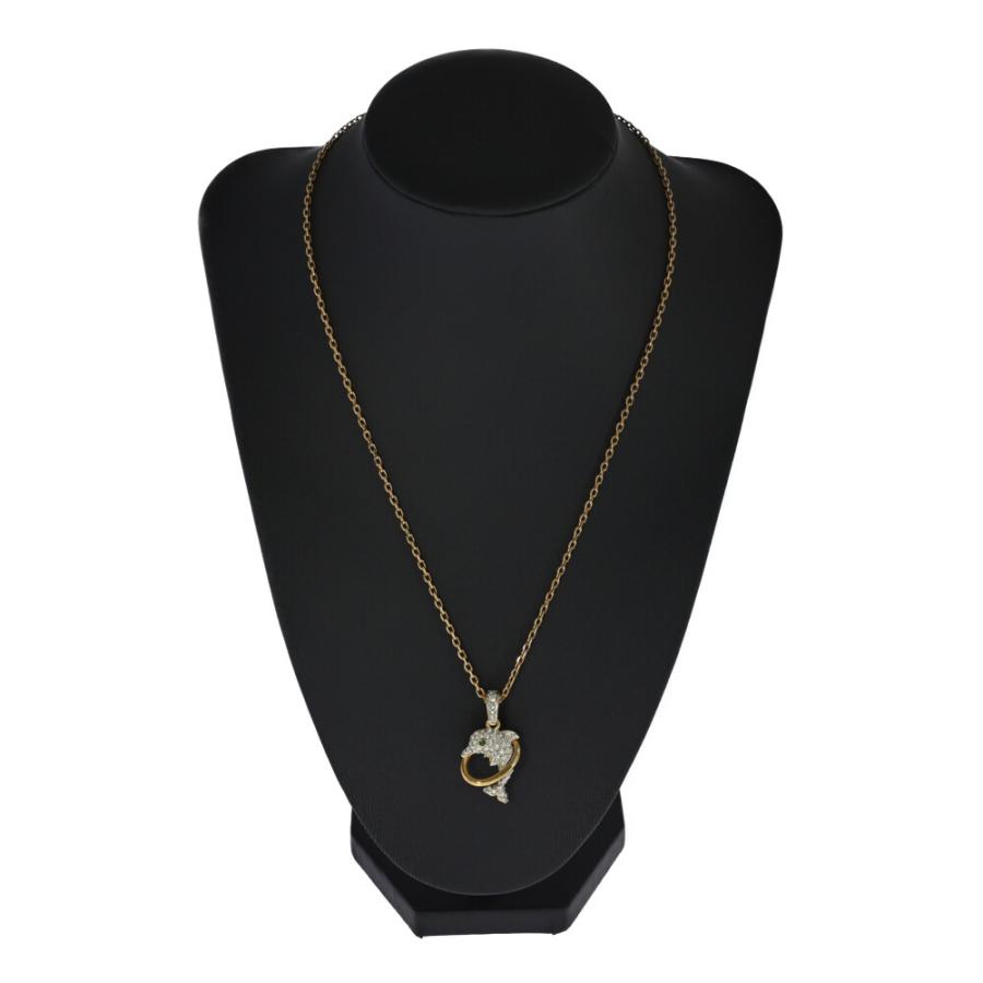 SWAROVSKI（スワロフスキー） 美品 イルカモチーフ クリスタル