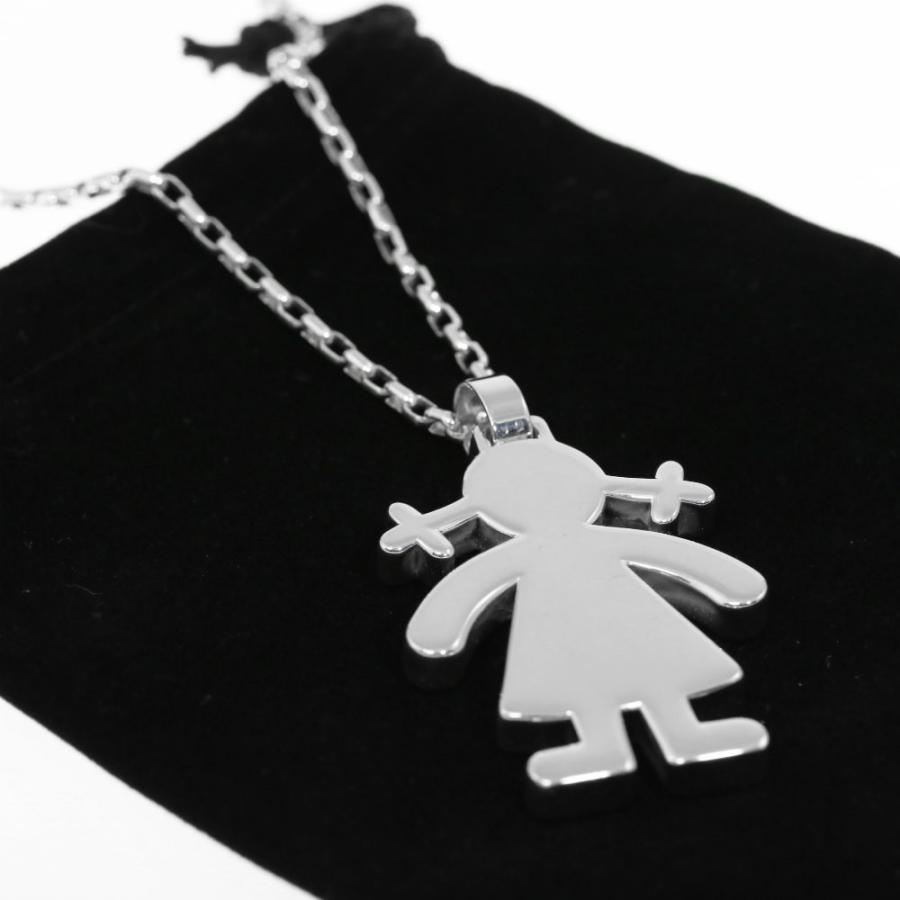 トウス Sweet Dolls・人間モチーフネックレス・ペンダント/Sv925-29.2g 