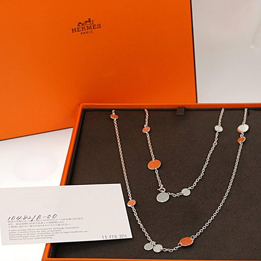 HERMES エルメス セリエ・コンフェッティロング・ネックレス HERMES エルメス セリエ・コンフェッティロング・ネックレス