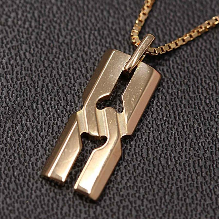 GUCCI グッチ インフィニティ・ネックレス・ペンダント/K18PG/750-3.5g  