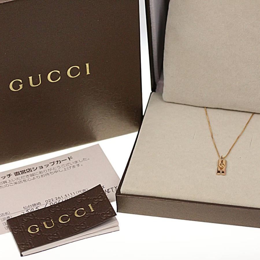 GUCCI グッチ インフィニティ・ネックレス・ペンダント/K18PG GUCCI グッチ インフィニティ・ネックレス・ペンダント/K18PG