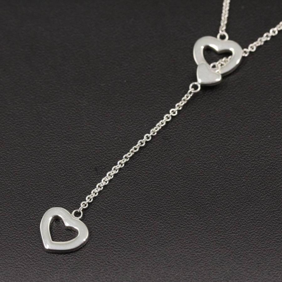 とっておきし福袋 ステーションネックレス ハート シルバー 正規品 ティファニー アクセサリー Oyostate Gov Ng