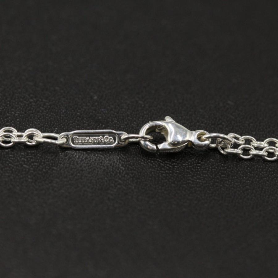 TIFFANY&Co. ティファニー マンインザムーン・ダブルチェーン 