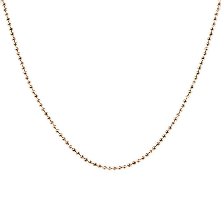 ティファニー ハウスデザイン・ビーズチェーン・約60cm ロング  